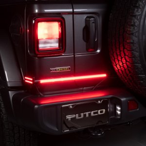 Jeep Wrangler JK Tailgate Light Bar - Putco - Blade - Red/White - `09-`22
