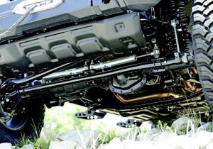 Jeep Gladiator Steering Stabilizer - Superlift - Dual Stabilizer Kit - Bilstein - `20-`23