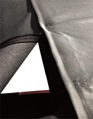 Jeep Wrangler JK Combo Sun Brief/Safari Top - Rampage - Rampage - Black Diamond - `07-`18