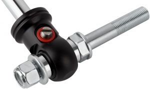 Jeep Wrangler JK Steering Stabilizer - FOX - 2.0 Factory Race Series ATS - Black - `07-`18