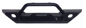 Jeep Gladiator Bumper - Front - Rampage - Rock Rage - Black - `20-`22