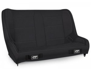 Jeep Wrangler JK Elite Series Rear Bench - Rear - PRP Seats - Elite Series - Black - `07-`18