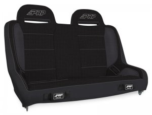 Jeep Wrangler JL Elite Series Rear Bench - Rear - PRP Seats - Elite Series - Black - 2018