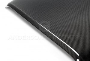 Jeep Wrangler JK Hood - Carbon Fiber - Type OE