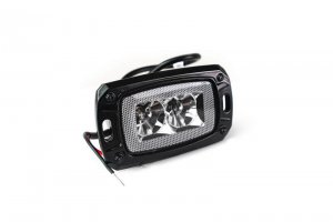 Jeep Wrangler JL Bolt-On Hitch w/ Lights - Rear - DV8 Offroad - Satin Dual Powder Coat - `07-`22