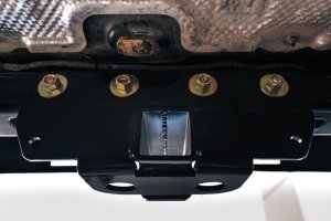 Jeep Wrangler JL Bolt-On Hitch - DV8 Offroad - Gloss Black - `07-`21