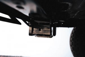 Jeep Wrangler JL Bolt-On Hitch - DV8 Offroad - Gloss Black - `07-`21