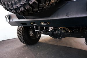 Jeep Wrangler JL Bolt-On Hitch - DV8 Offroad - Gloss Black - `07-`21