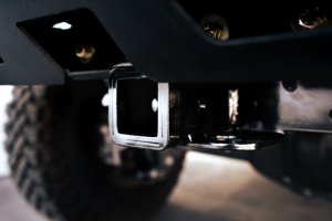 Jeep Wrangler JL Bolt-On Hitch - DV8 Offroad - Gloss Black - `07-`21