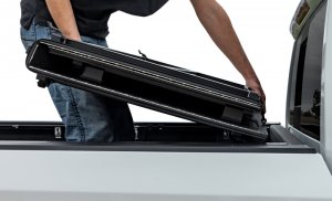 Jeep Gladiator Tonneau Cover - Access - LOMAX Pro Series - Black Diamond Mist - 2020+