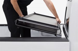 Jeep Gladiator Tonneau Cover - Access - LOMAX Pro Series - Diamond Plate - 2020+