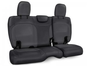 Jeep Wrangler JL Bench Cover - Rear - PRP Seats - Black/Grey - `18-`24