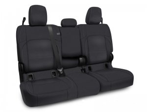Jeep Gladiator Bench Cover - Rear - PRP Seats - with Leather Interior - Black - `20-`22