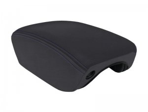 Jeep Wrangler JL Center Console Cover - PRP Seats - Black/Purple - 2018