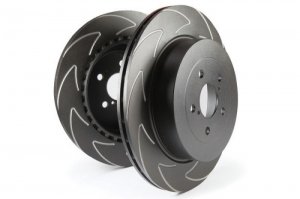 Jeep Wrangler JK Brake Rotors (2) - Front - EBC - BSD - 3.6L - `12-`18