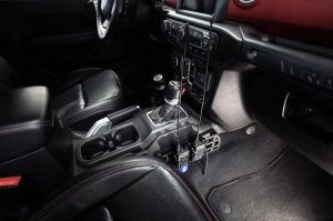 Jeep Gladiator Center Console Molle Panels - DV8 Offroad - `18-`23