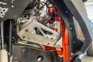 Jeep Gladiator Compressor Mount - DV8 Offroad - Engine Bay Mount - Black - 3.6L - 2020