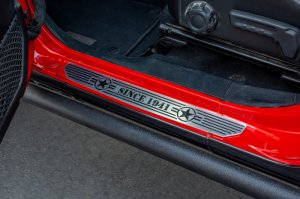 Jeep Gladiator Sill Plates - Rear - DV8 Offroad - Anodized - Black - `18-`20