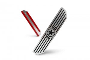 Jeep Gladiator Sill Plates - Rear - DV8 Offroad - Anodized - Black - `18-`20