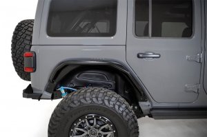Jeep Wrangler JL Stealth Fighter Rear Fenders - Rear - Addictive Desert Designs - Stealth Fighter - Hammer Black - `18-`21