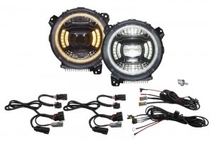 Jeep Wrangler JL Headlights - Diode Dynamics - Elite Max LED - `18-`23