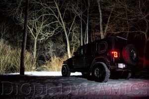 Jeep Gladiator LED Light Bars - Front - Diode Dynamics - SS30 Bumper Bracket Kit - Driving Dual - White - `18-`21