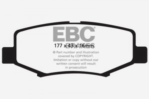 Jeep Wrangler JK - EBC Yellowstuff Brake Pad Sets