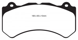 Jeep Grand Cherokee - EBC Yellowstuff Brake Pad Sets