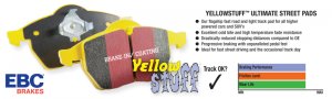 Jeep Grand Cherokee - EBC Yellowstuff Brake Pad Sets