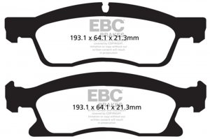Jeep Grand Cherokee - EBC Yellowstuff Brake Pad Sets