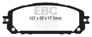 Jeep Cherokee - EBC Yellowstuff Brake Pad Sets
