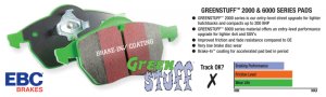 Jeep Grand Cherokee - EBC Greenstuff Brake Pad Sets