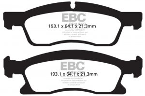 Jeep Grand Cherokee - EBC Greenstuff Brake Pad Sets
