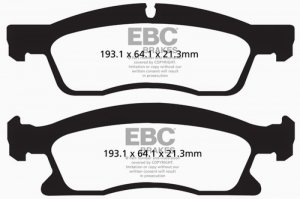 Jeep Grand Cherokee - EBC Greenstuff Brake Pad Sets
