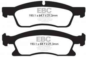Jeep Grand Cherokee - EBC Greenstuff Brake Pad Sets