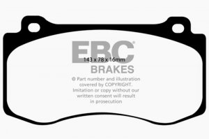 Jeep Grand Cherokee - EBC Extra Duty Brake Pad Sets