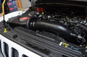 Jeep Wrangler JL Evolution Intake - Injen - SuperNano-Web Dry Air Filter - L4-2.0L - `18-`21