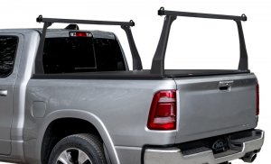 Jeep Gladiator Truck Rack - Access - ADARAC Aluminum Series - Matte Black - 2020+