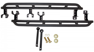Jeep Wrangler JL Rocker Guard - Fishbone Offroad - Black - 2018