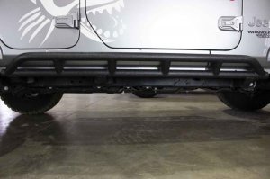 Jeep Wrangler JL Rocker Guard - Fishbone Offroad - Black - 2018