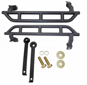 Jeep Wrangler JL Rocker Guard - Fishbone Offroad - Black - 2018