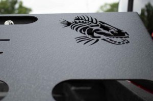 Jeep Gladiator Bed Storage Rack - Fishbone Offroad - Black - 2020+