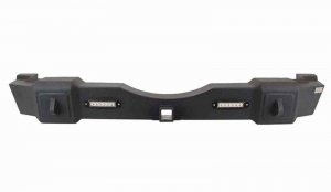 Jeep Wrangler JK Rear Bumper - Rear - Fishbone Offroad - Black Textured - `07-`18