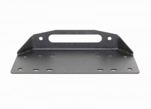 Jeep Wrangler JK Front Winch Bumper - Front - Fishbone Offroad - Manowar - Black - `07-`18