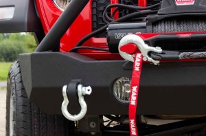 Jeep Gladiator Bumper - Front - Fishbone Offroad - Mako - Black textured powder coat - 2020