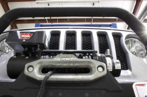 Jeep Gladiator Bumper - Front - Fishbone Offroad - Mako - Black textured powder coat - 2020