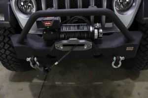 Jeep Gladiator Bumper - Front - Fishbone Offroad - Mako - Black textured powder coat - 2020
