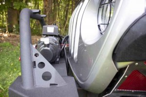 Jeep Gladiator Bumper - Front - Fishbone Offroad - Mako - Black textured powder coat - 2020