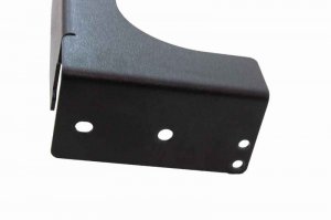 Jeep Wrangler JK Rear Bumper Delete - Rear - Fishbone Offroad - Black - `07-`18