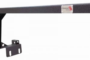 Jeep Gladiator Truck Bed Rack - Fishbone Offroad - Half Height Tackle Rack - Black - 2020+